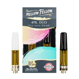 Charged - Pineapple Express (Hybrid) & Dream - MK Ultra (Indica) - Live Resin 4ml Vape Cart Duo